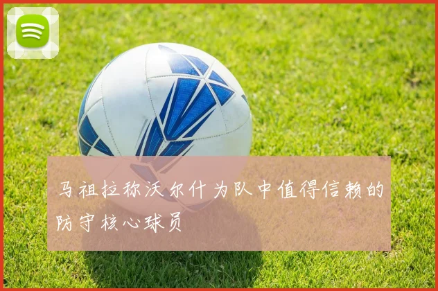 马祖拉称沃尔什为队中值得信赖的防守核心球员